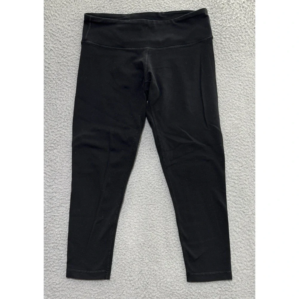 Lululemon Size 6 Wunder Under leggings yoga pants size 6 Black